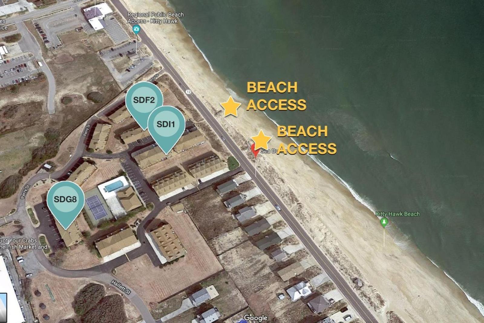 Sdi1 Sea Dunes I1 Steps To The Beach キティ・ホーク エクステリア 写真